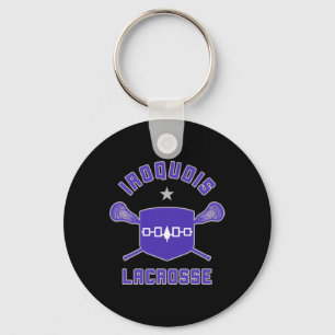 Llavero Iroquois Lacrosse Lax Sticks And Flag
