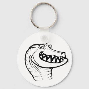 Llavero Irritator Trollface (sin texto)