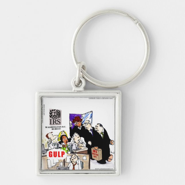 Llavero IRS Auditoria IRS Divertido (Frente)