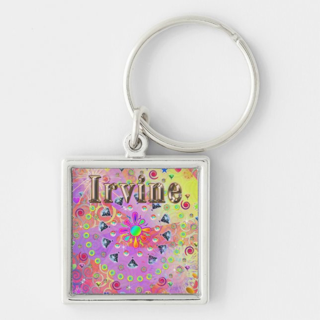 Llavero Irvine Lucky Golden Keychain (Frente)
