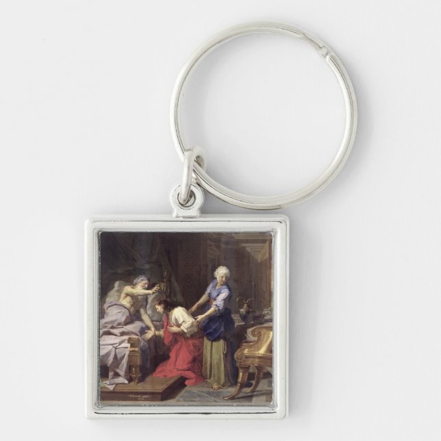Llavero Isaac que bendice a Jacob, 1692 (Frente)