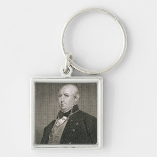 Llavero Isaac Shelby (1750-1826) grabado por Asher Brown D