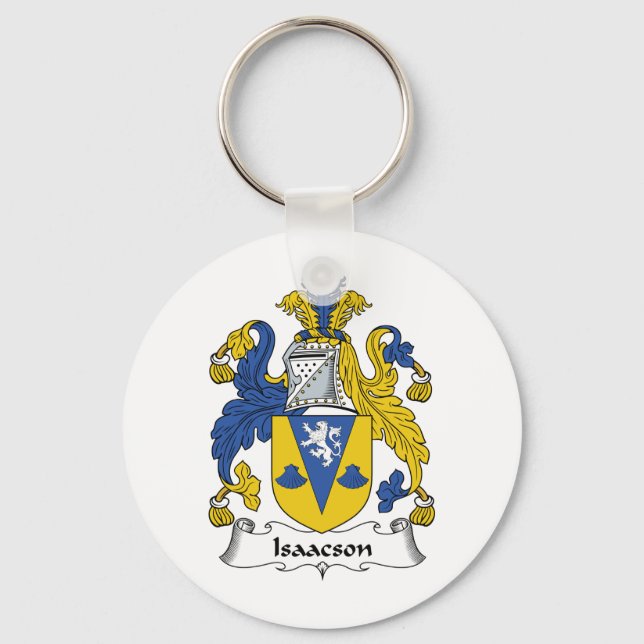 Llavero Isaacson Family Crest (Anverso)
