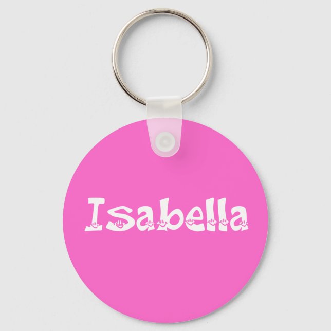 Llavero Isabella Keychain (Anverso)