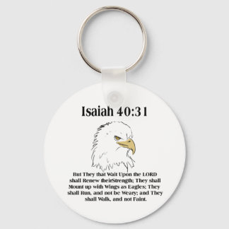 Llavero Isaiah 40:31 Cláusula
