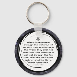 Llavero Isaiah 43:2 KJV Keychain | por Scripting It