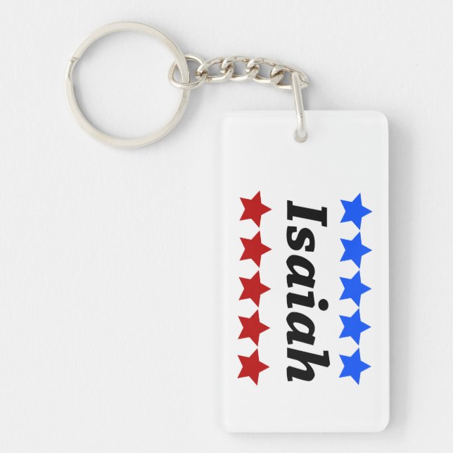 Llavero Isaiah Keychain (Frente)