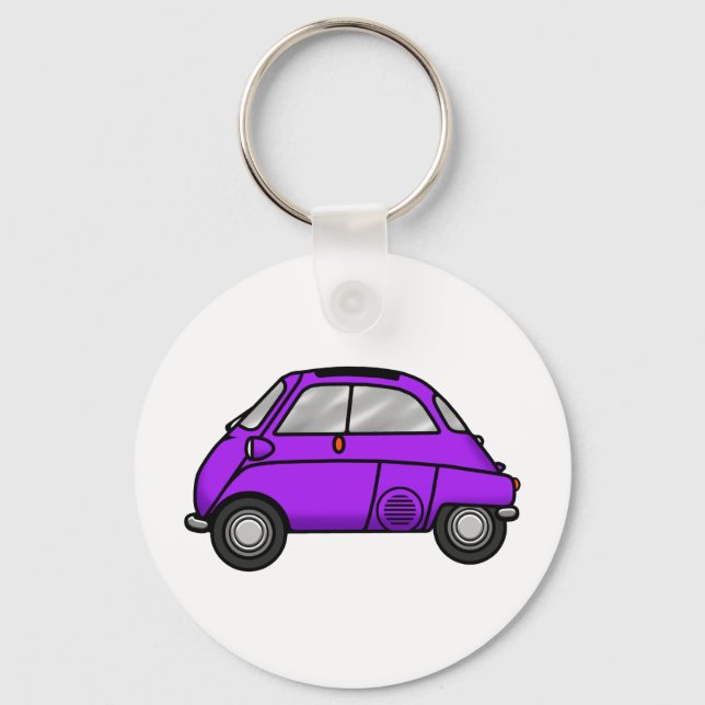 Llavero isetta morada (Anverso)