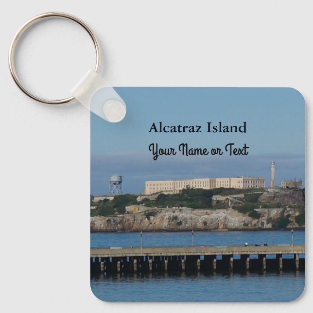Llavero Isla Alcatraz - San Francisco #6 Keychain (Anverso)