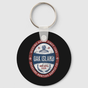 Llavero Isla de Oak Treasure Hundiendo Retro Templar Knigh