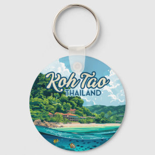 Llavero Isla de submarinismo Koh Tao Tailandia Asia