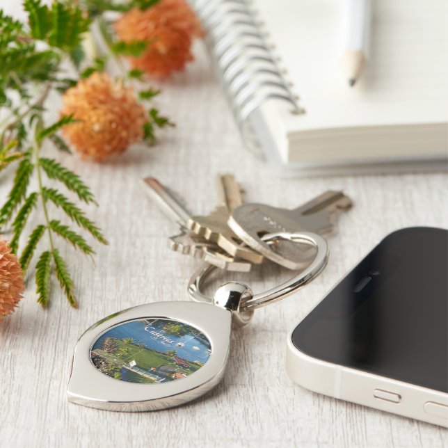 Llavero Isla del Caribe Castries Santa Lucía (Lateral)