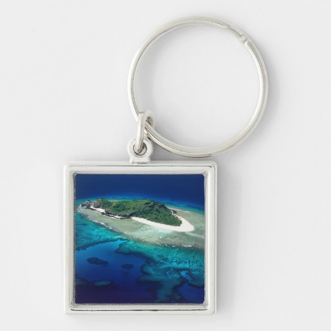 Llavero Isla Eori, Islas Mamanuca, Fiji - aérea (Frente)