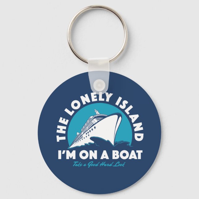 Llavero Isla Solitaria - Echa Un Vistazo (Anverso)