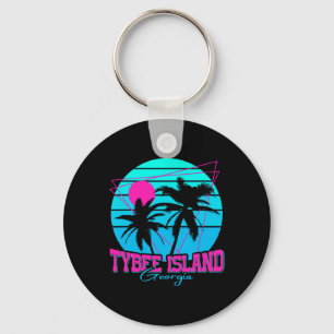 Llavero Isla Tybee, un recuerdo de vacaciones en la costa