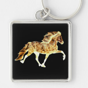 Llavero Islandés en llamas