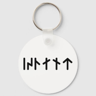 Llavero Islandia ᛁᛋᛚᛅᚾᛏ ~ Runas Futhark Jóvenes