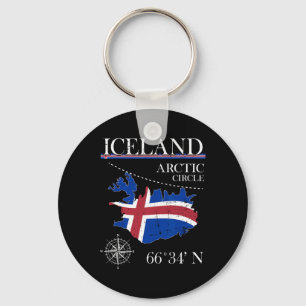 Llavero Islandia - Círculo Polar Ártico - Isla Polar Norte