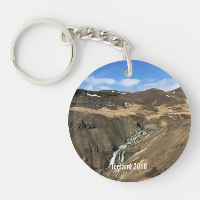 Llavero Islandia - Keychain personalizado (Frente)