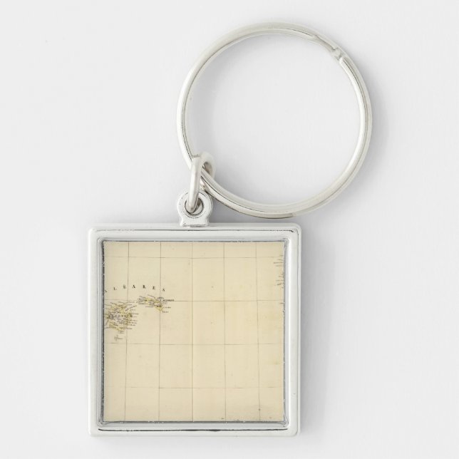 Llavero Islas Baleares y Cerdeña Europa 25 (Frente)