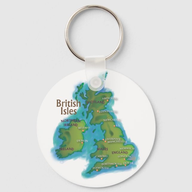 Llavero Islas Británicas (Anverso)