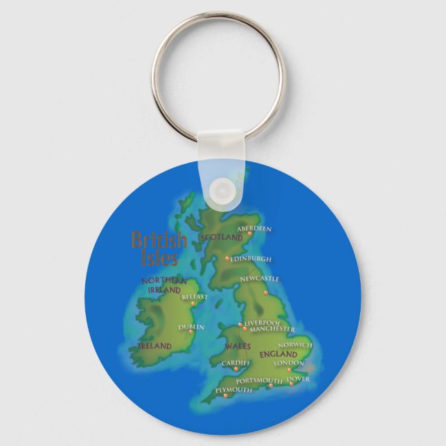 Llavero Islas Británicas (Anverso)