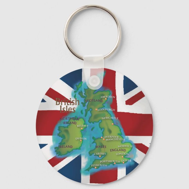 Llavero Islas Británicas (Anverso)
