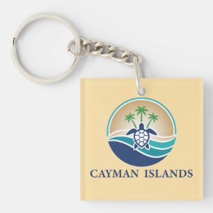 Llavero Islas Caimán del Caribe