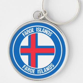 Llavero Islas Feroe rodean Emblem