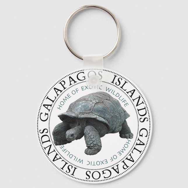 Llavero Islas Galápagos Tortoise (Anverso)