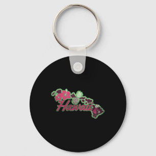 Llavero Islas Hawai Hibiscus Flores Aloha Hawaii Luau