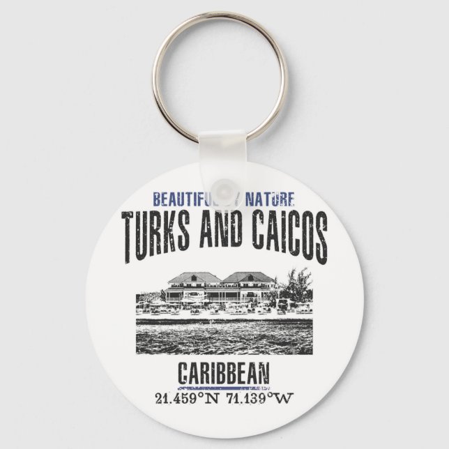 Llavero Islas Turcas y Caicos (Anverso)