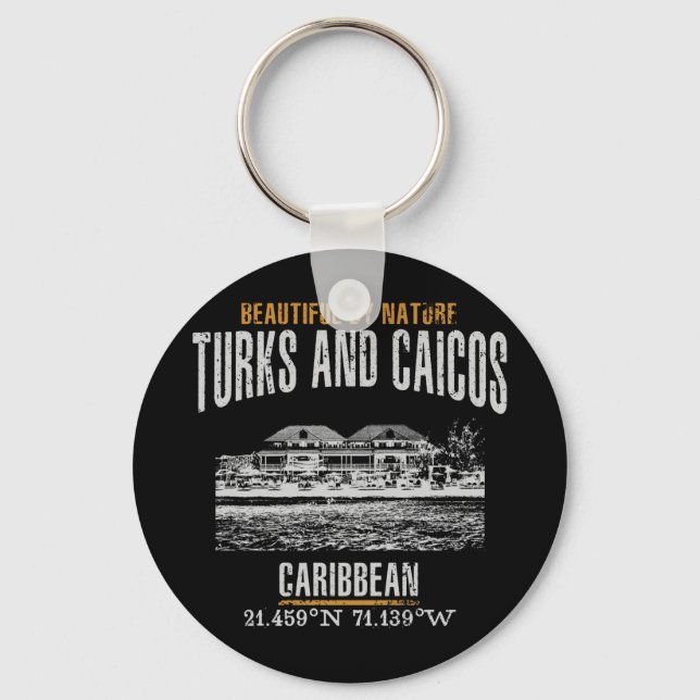 Llavero Islas Turcas y Caicos (Anverso)