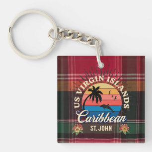 Llavero Islas Vírgenes de Estados Unidos St. John USVI Mad