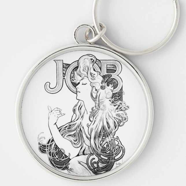 Llavero ISOGS de Alphonse Mucha JOB (Frente)