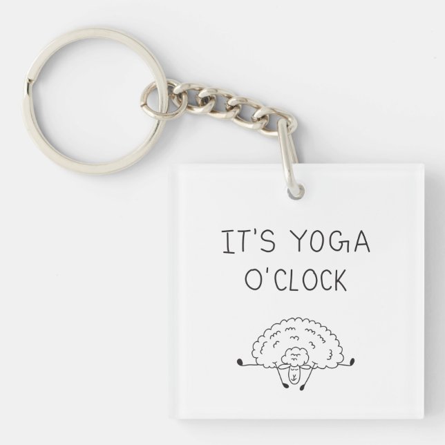 Llavero It’s Yoga O’Clock Sheep (Frente)
