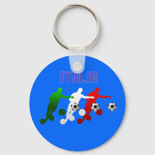 Llavero Italia Calcio Bend It Soccer Player bandera de Ita