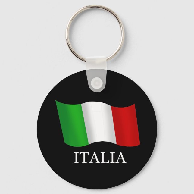 Llavero Italia Camisetas de fútbol e ideas de regalos (Anverso)