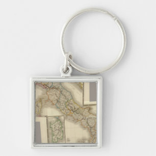 Llavero Italia compuesta