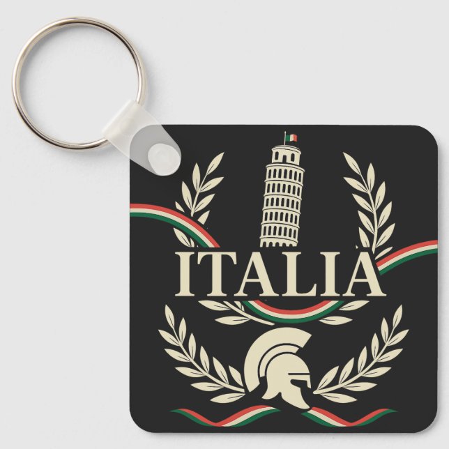 Llavero Italia Heritage Crest (Anverso)
