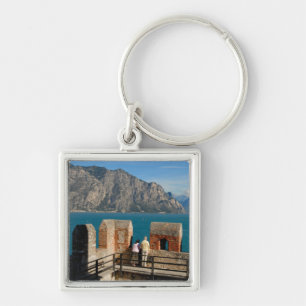 Llavero Italia, Malcesine, vista desde la torre del castil