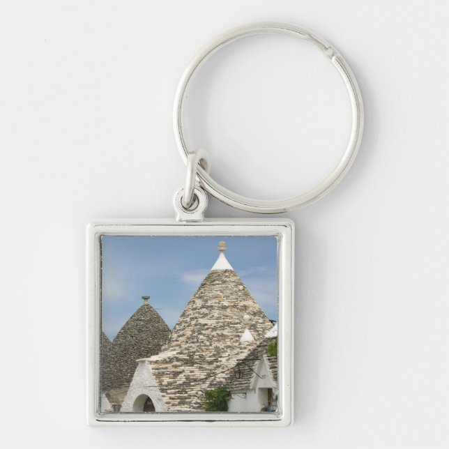 Llavero Italia, Puglia, Alberobello, Terra dei Trulli, (Frente)