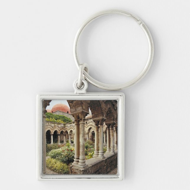 Llavero Italia, Sicilia, Palermo. Los claustros sobreviven (Frente)