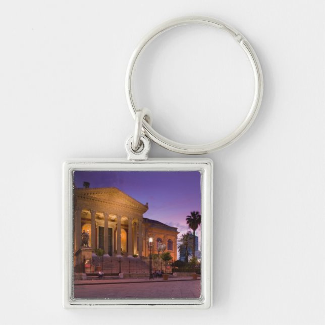 Llavero Italia, Sicilia, Palermo, Teatro Massimo Opera (Frente)