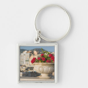 Llavero Italia, Sicilia, Termini Imerese, Vista y flores