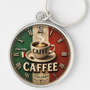 Llavero Italian Coffee Rustic Kitchen Vintage Espresso