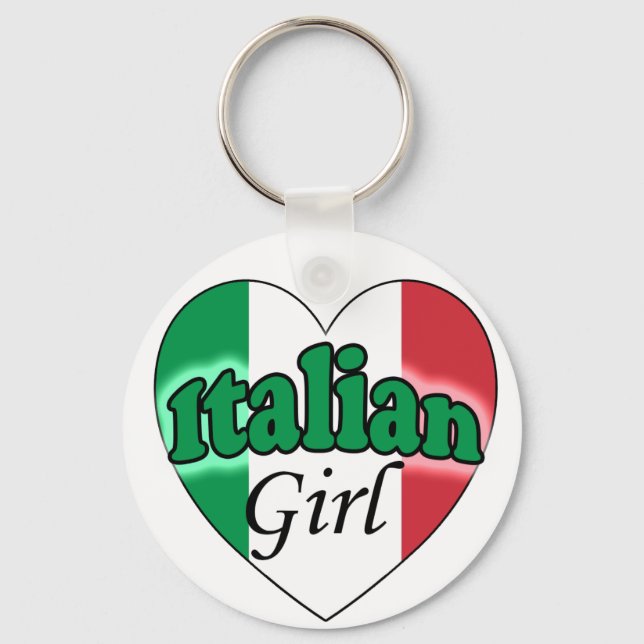 Llavero Italian Girl (Anverso)