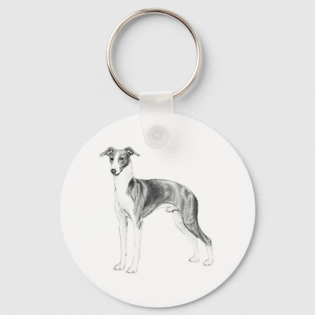 Llavero Italian Greyhound Style (Anverso)