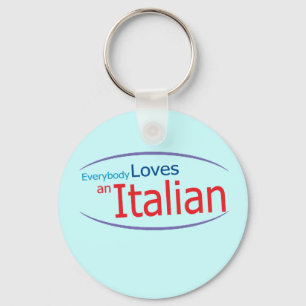 Llavero italiano divertido