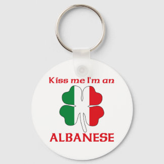 Llavero Italiano personalizado me besa soy albanés